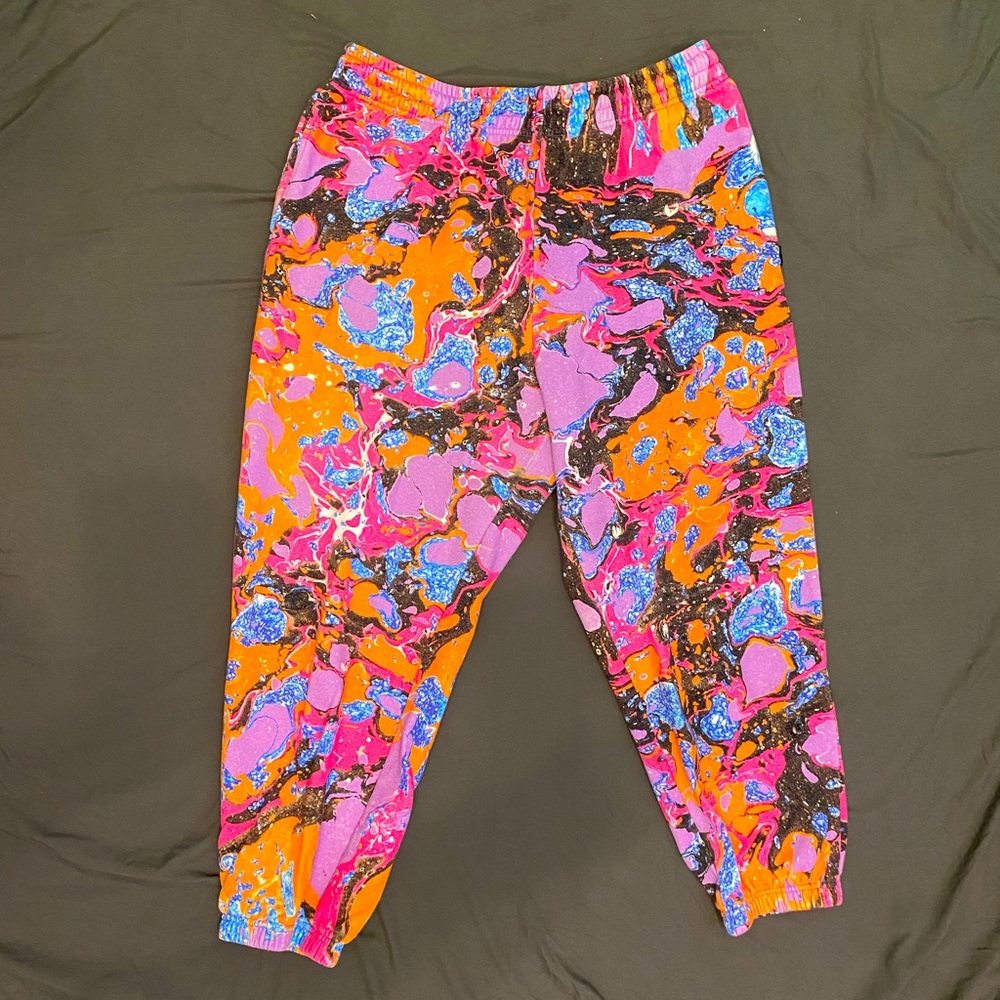 Teddy Fresh X Myfawnwy sweatpants size 2XL (fits like XL)